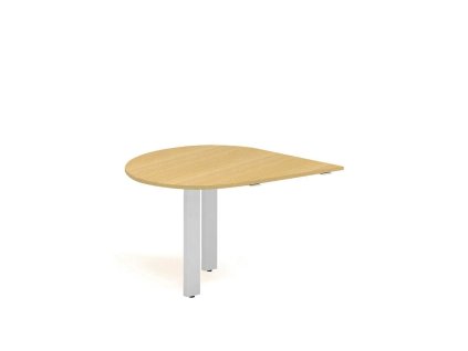 Jednací prvek ALFA 305 Round včetně nohou 120 cm, levý