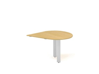 Jednací prvek ALFA 305 Round včetně nohou 120 cm, pravý