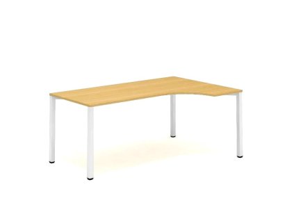 rohovy stul alfa 200 na kovovych nohach 180x120cm pravy