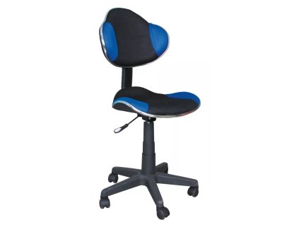Dětská židle Q G2 černo modrá