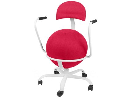 Balónová židle Air Seating červená 1