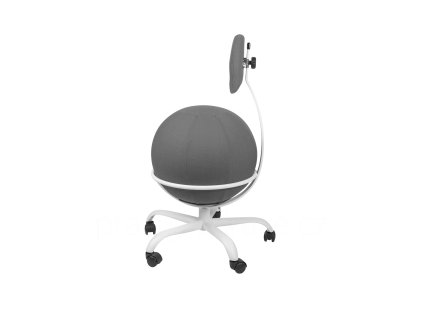 Balónová židle Air Seating bez područek šedá 2