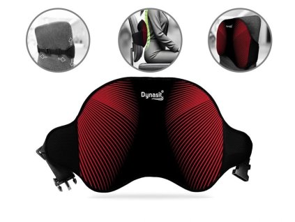 Ergonomický nafukovací polštář Dynasit ERGOLIFT Červený 1