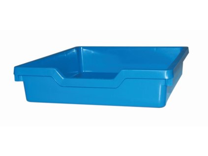 Dětský plastový úložný box zásuvka Single modrá