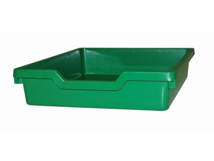 Dětský plastový úložný box zásuvka Single zelená