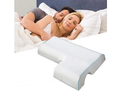 Fapple Ergonomický párový polštář z paměťové pěny na spaní 1