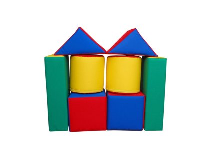 Molitanová stavebnice Katy 8 dílů, modul 25 cm látka KORTEXIN