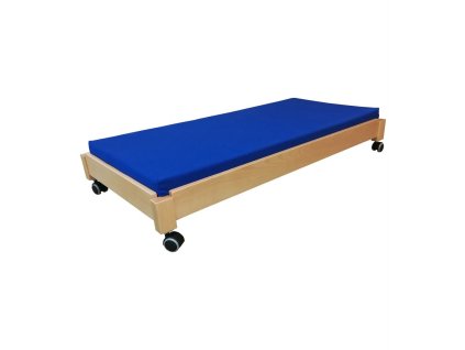 Lehátko bez čela s kolečky 150 cm masiv buk 1