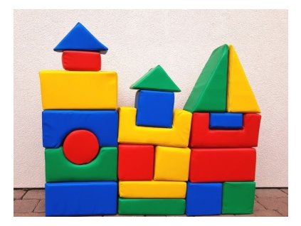 Molitanová stavebnice Kevin ( 21 dílů ) koženka