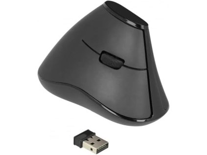 Delock ergonomická vertikální myš bezdrátová 1