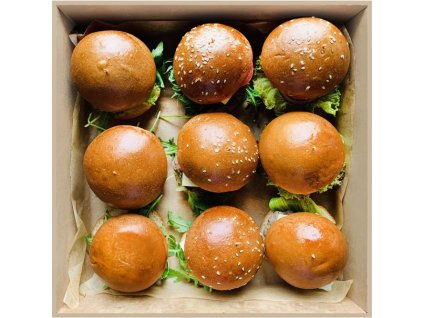 Boxík mini burger bezlepkový