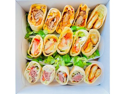 Boxík Wrap mix několika příchutí 16 ks