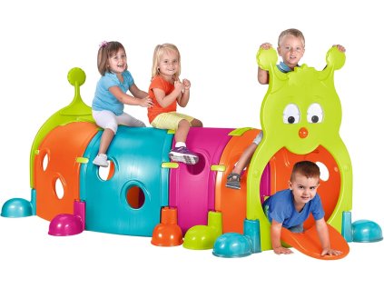 Feb Dětský prolézací tunel na zahradu se 4 moduly 4