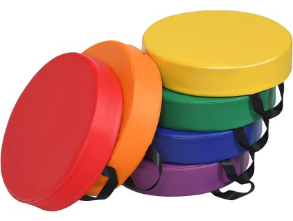 Drema ring 6dílná sada dětských terapeutických podsedáků s rukojetí 1