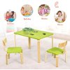 Coyta sada stolu s 2 židlemi ze dřeva s velkou nosností pro předškoláky od 3 let 4
