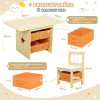 Jora sada dětského stolu s 2 židlemi s velkým úložným prostorem pro předškoláky od 3 let 5
