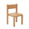 Školní dětská židle přírodní vel. 42,46cm