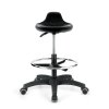 Pracovní židle MULTISED BZJ 036 s kruhem a vysokým pístem