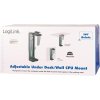 LogiLink Nastavitelný držák na PC pod stůl na zeď otočný o 360° s variabilním nastavením 6