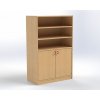 Skříň s 4 policemi a dvojitými dvířky MIKI PLUS 2