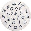 ABC Kulatý koberec s abecedou pro předškolní děti protiskluzový 2