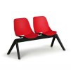 Plastová lavice do čekáren MONOSHELL 2 sedák 3