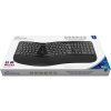 MediaRange ergonomická multimediální klávesnice s 124 tlačítky, rolovacím kolečkem a USB kabelem 5