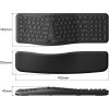 Mobility Lab ergonomická bezdrátová klávesnice s magnetickou opěrkou zápěstí 3