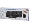 LogiLink ergonomická sada myši a bezdrátové klávesnice s podložkou zápěstí 7