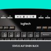 Logitech ergonomická bezdrátová myš s klávesnicí a podložkou zápěstí 6