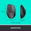 Logitech ergonomická bezdrátová myš s klávesnicí a podložkou zápěstí 8