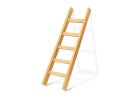 Dřevěné žebříky - jednodílné opěrné