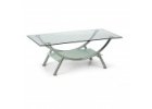 Konferenční stolky se sklem