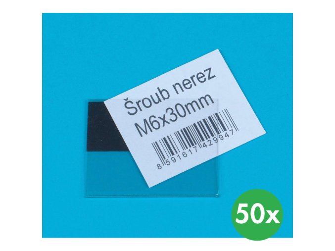 magneticka v lista 40 x 50 mm 50 ks 116180