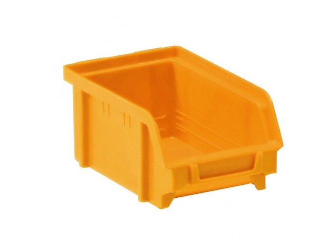 Plastové boxy BASIC, 103 x 166 x 73 mm, 36 ks, žlutooranžová