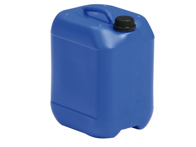 Plastový kanystr s UN homologací - 10 L, modrý