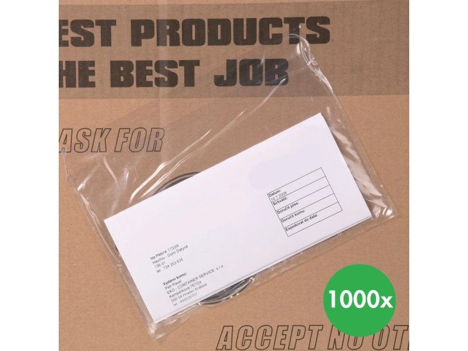 samolepici transportni obalky na doklady a6l 225 x 125 mm 1000 ks 115353