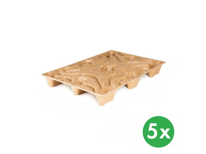 Palety INKA 1200 x 800 x 135 mm, 1250 kg, 5 ks