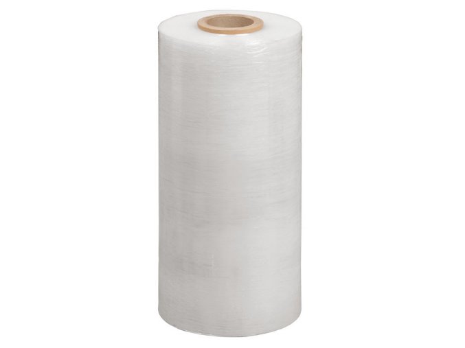 Průtažná fólie transparentní, strojní 30 mm, 500 mm, 17,5 kg