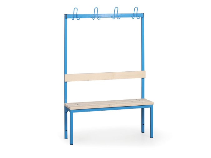 satni lavice s vesakem sedak late delka 1000 mm modre nohy 23512