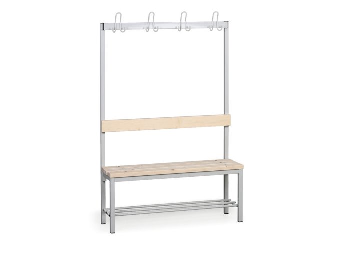 satni lavice s vesakem a botnikem sedak late delka 1000 mm sede nohy 23529