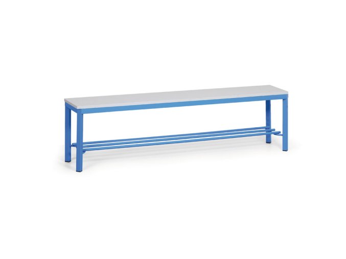 satni lavice s botnikem sedak lamino modre nohy delka 1500 mm 23000