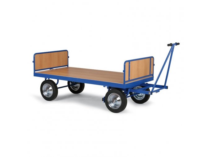 plosinovy vozik s oji bocnice vepredu vzadu 1000x2000 mm 600 kg dusova kola 37886