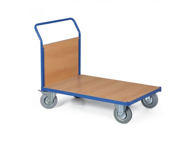 Plošinový vozík s výplní madla, 1000x700 mm, nosnost 300 kg