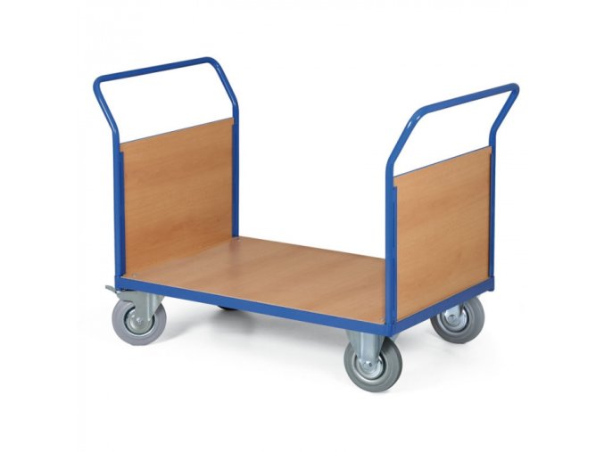 Plošinový vozík - 2 madla s výplní, plošina 1000x700 mm, 400 kg