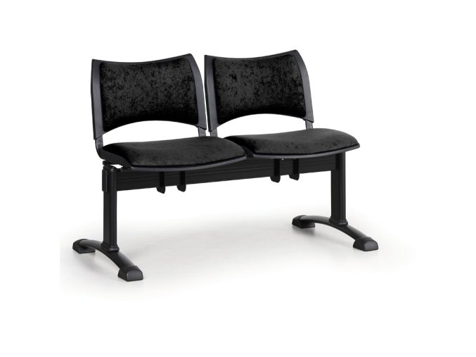 calounena lavice do cekaren smart 2 sedak cerna cerne nohy 24334