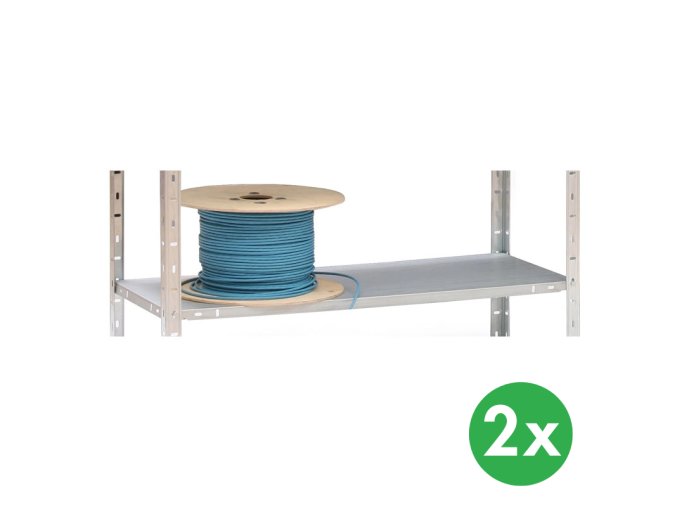 pridavne police 80 kg 1000 x 400 mm pozink 2 ks 119909