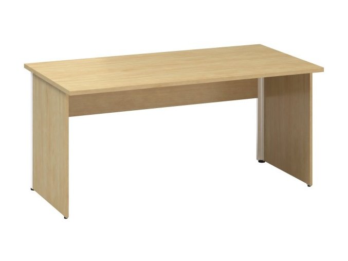 Kancelářský psací stůl CLASSIC A, 1600 x 800 mm, divoká hruška