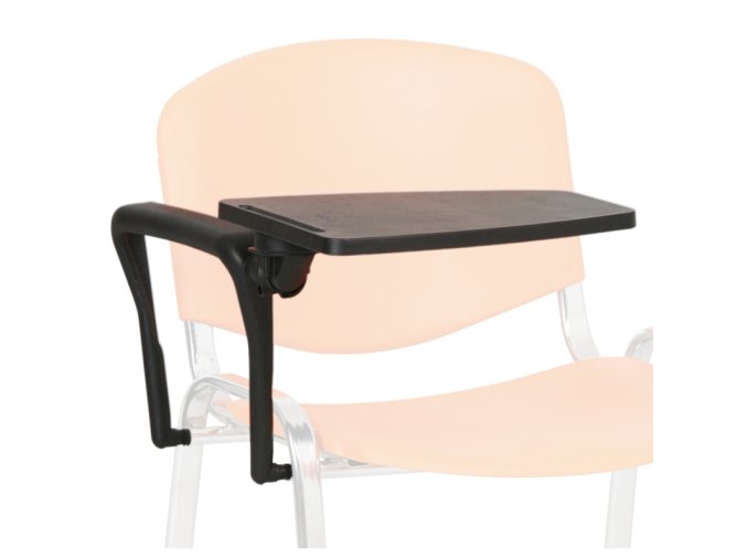 sklopny plastovy stolek s podruckou pro konferencni zidle smart iso viva smile 115962