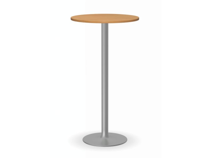 koktejlovy stul olympo ii prumer 600 mm seda podnoz deska buk 18404